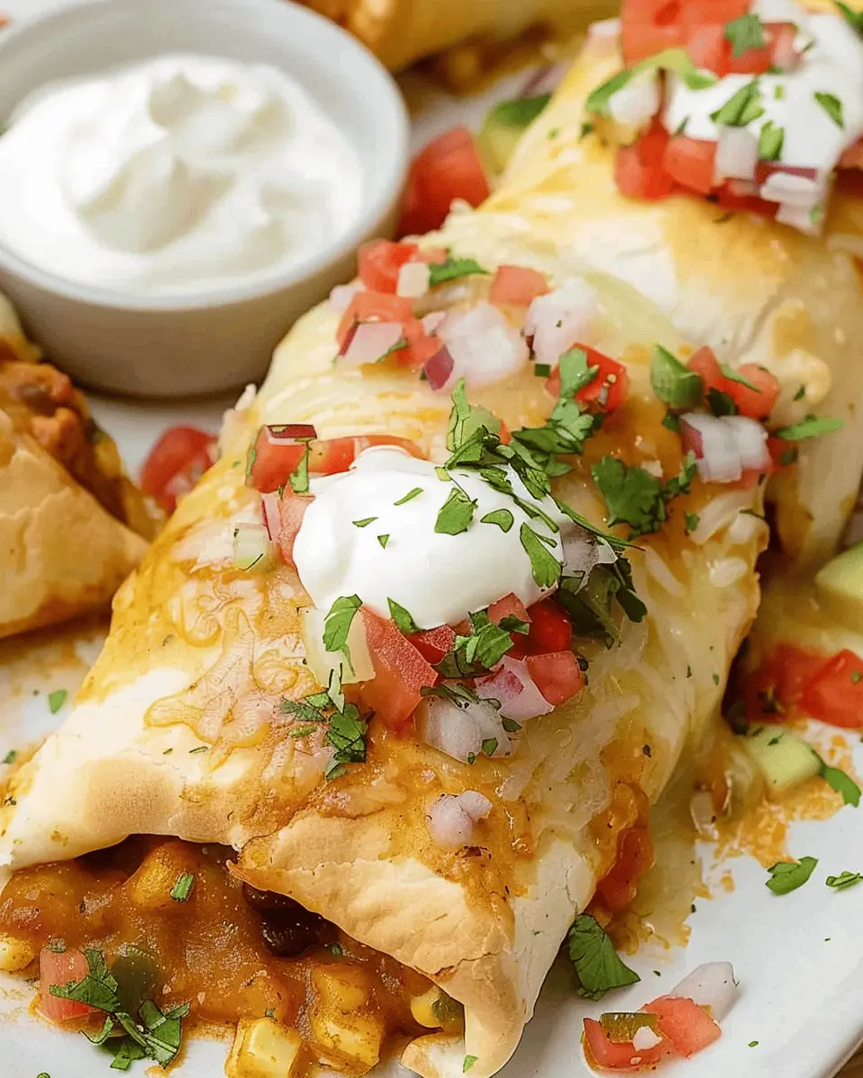 Baked Chicken Chimichanga: Easy Recipe for a Flavorful Feast