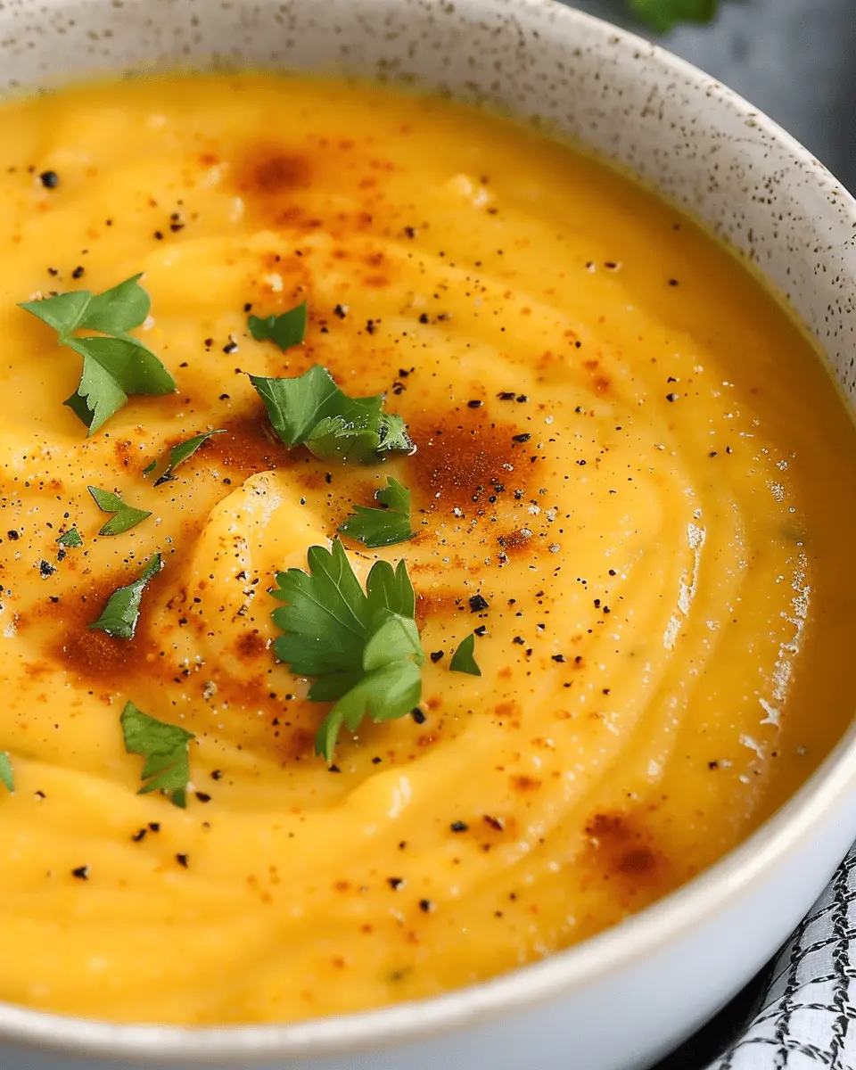 Dump and Go Crockpot Vegan Butternut Squash Soup Bliss