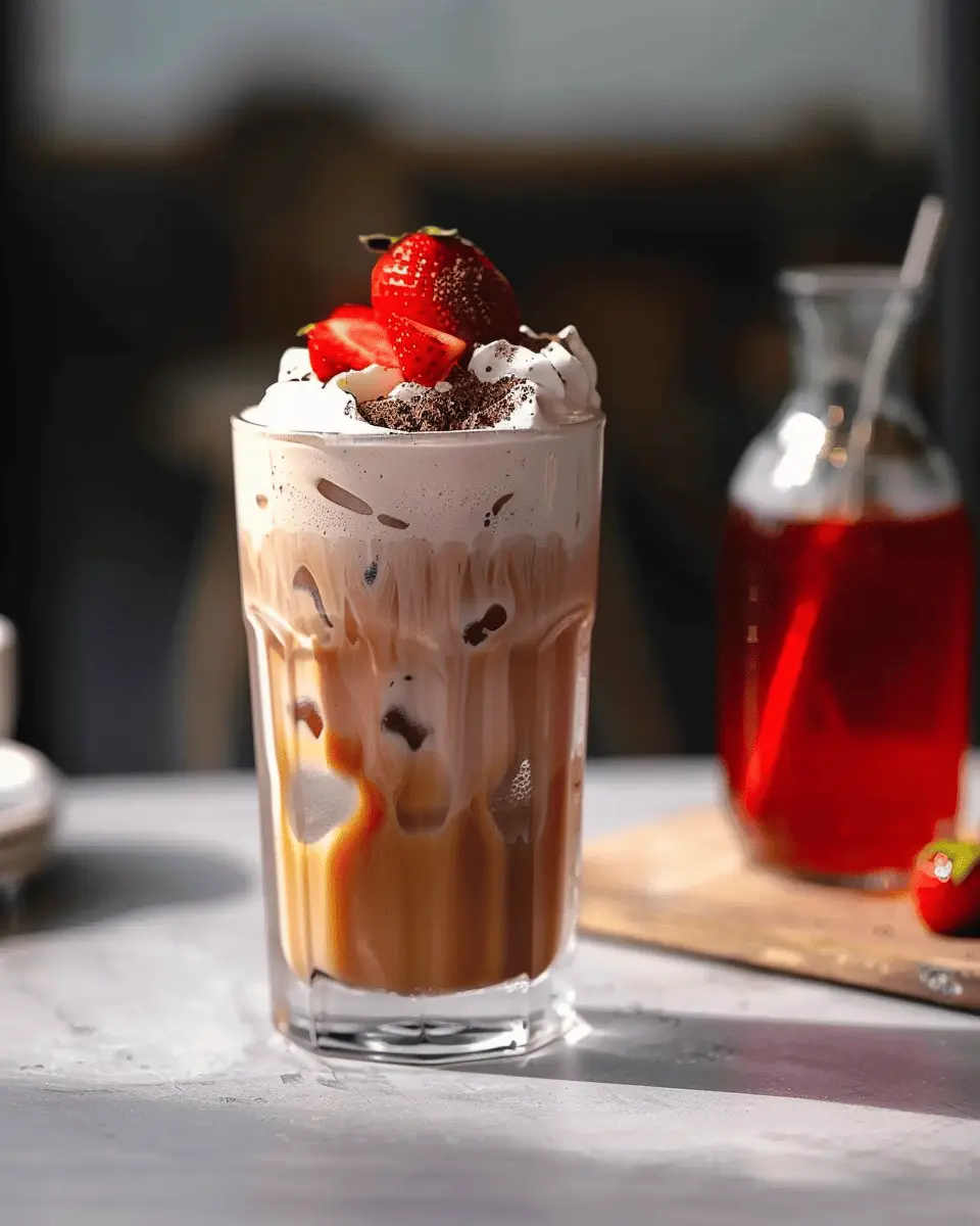 Iced Strawberry Latte: Easy Recipe for a Refreshing Treat
