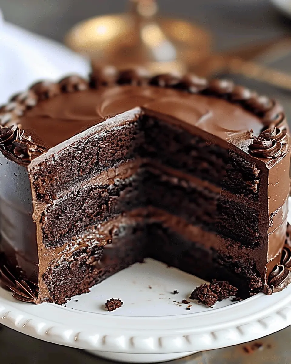 Decadent Chocolate Cake: The Easiest Indulgent Recipe at Home