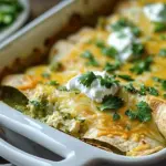 Best Green Chicken Enchiladas