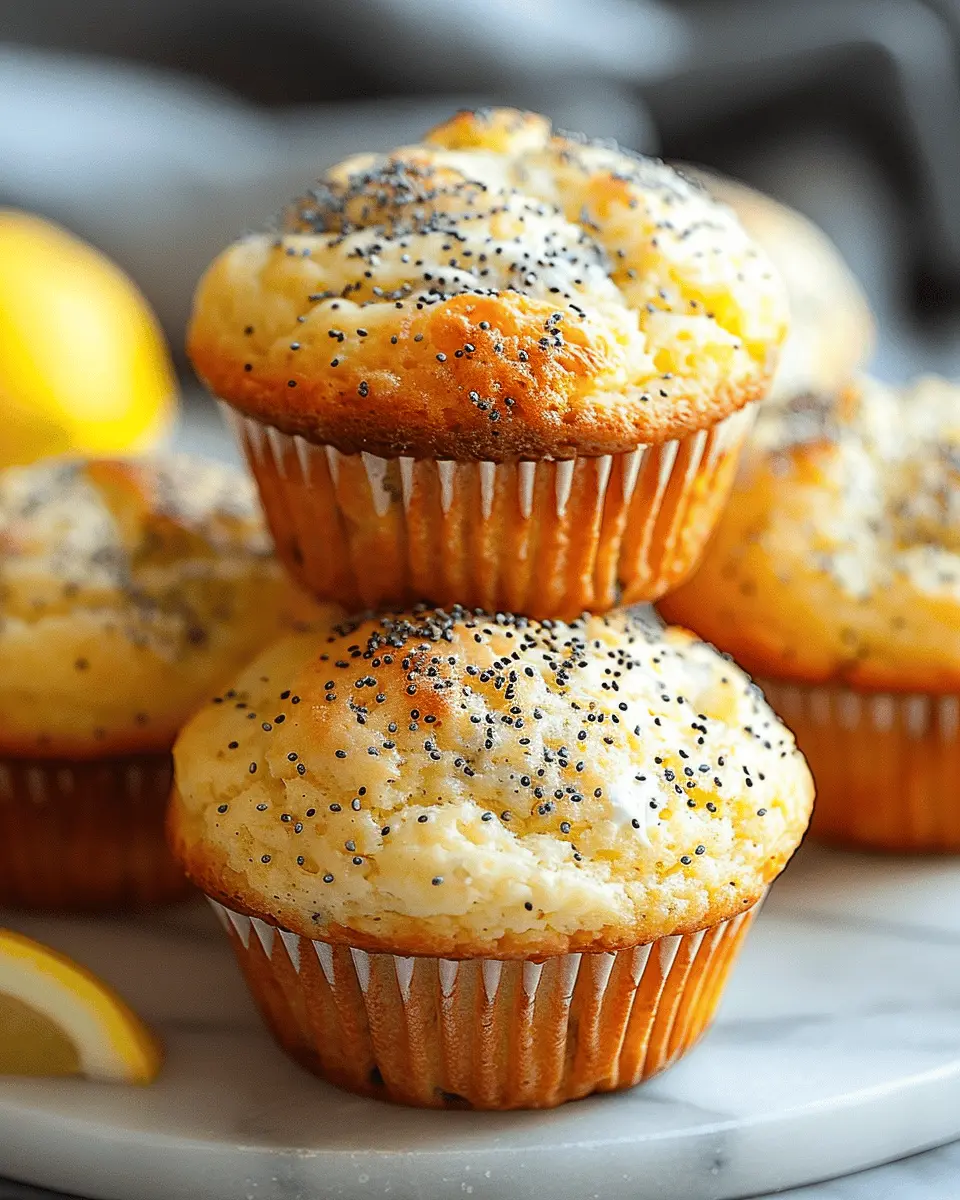 Lemon Poppy Seed Cottage Cheese Muffins: The Best Homemade Treat