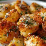 Crispy Parmesan Crusted Potatoe