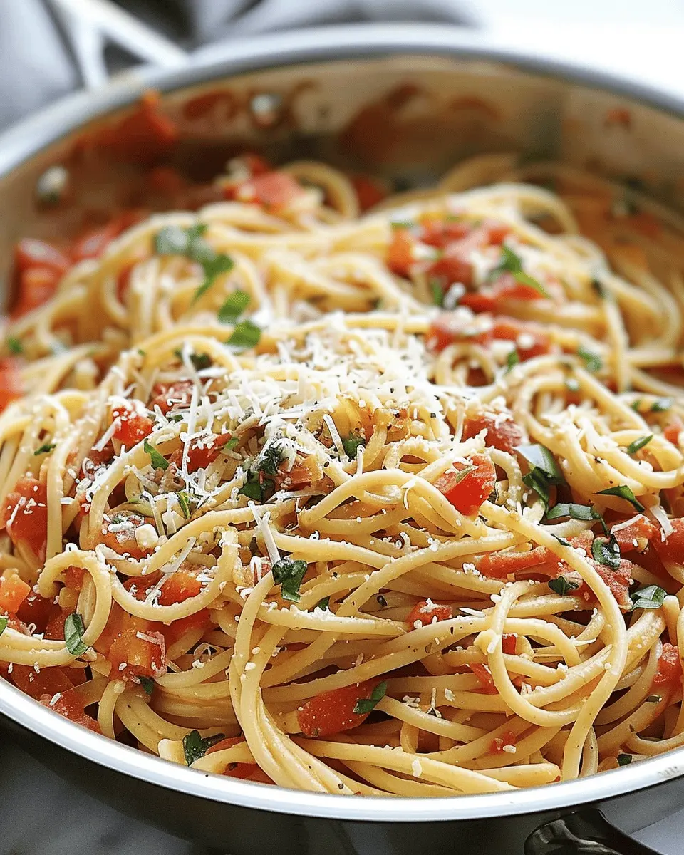 One Pot Pasta with Turkey Bacon and Chicken Ham: Easy Comfort Dish