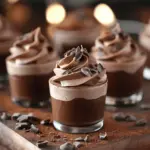 Decadent Chocolate Mousse Cups