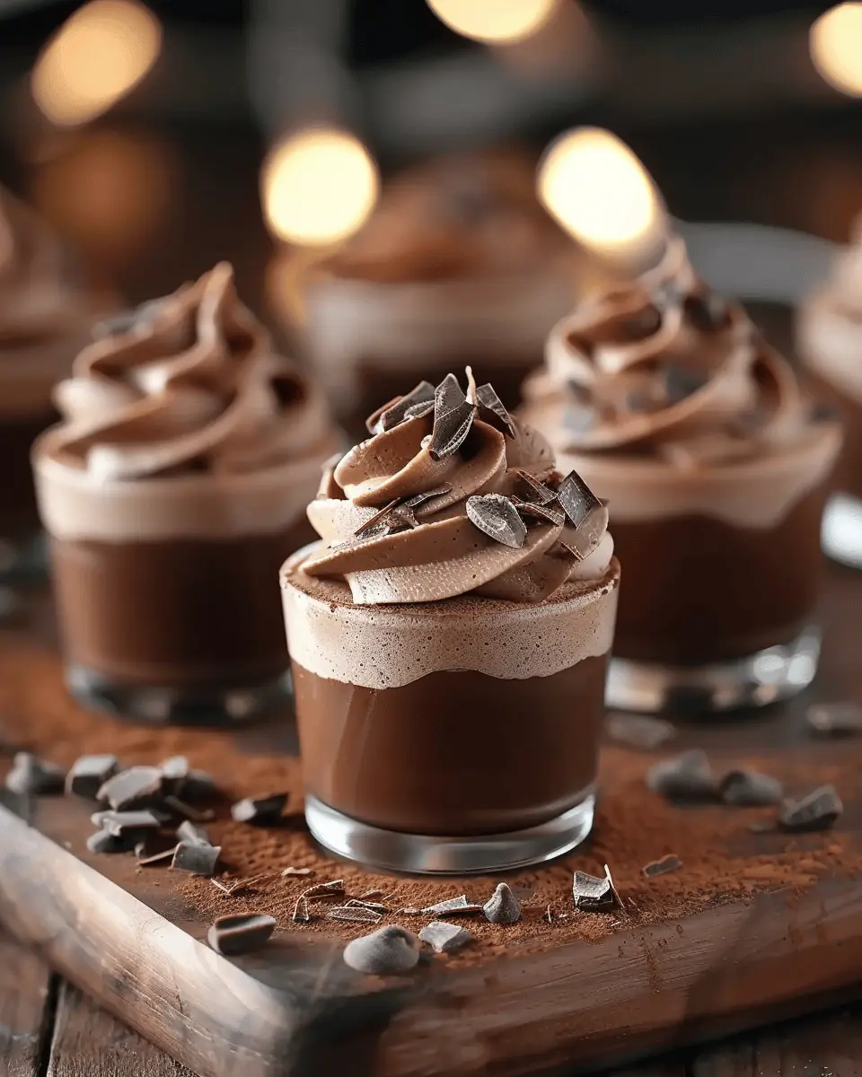 Decadent Chocolate Mousse Cups: An Easy Indulgence for All