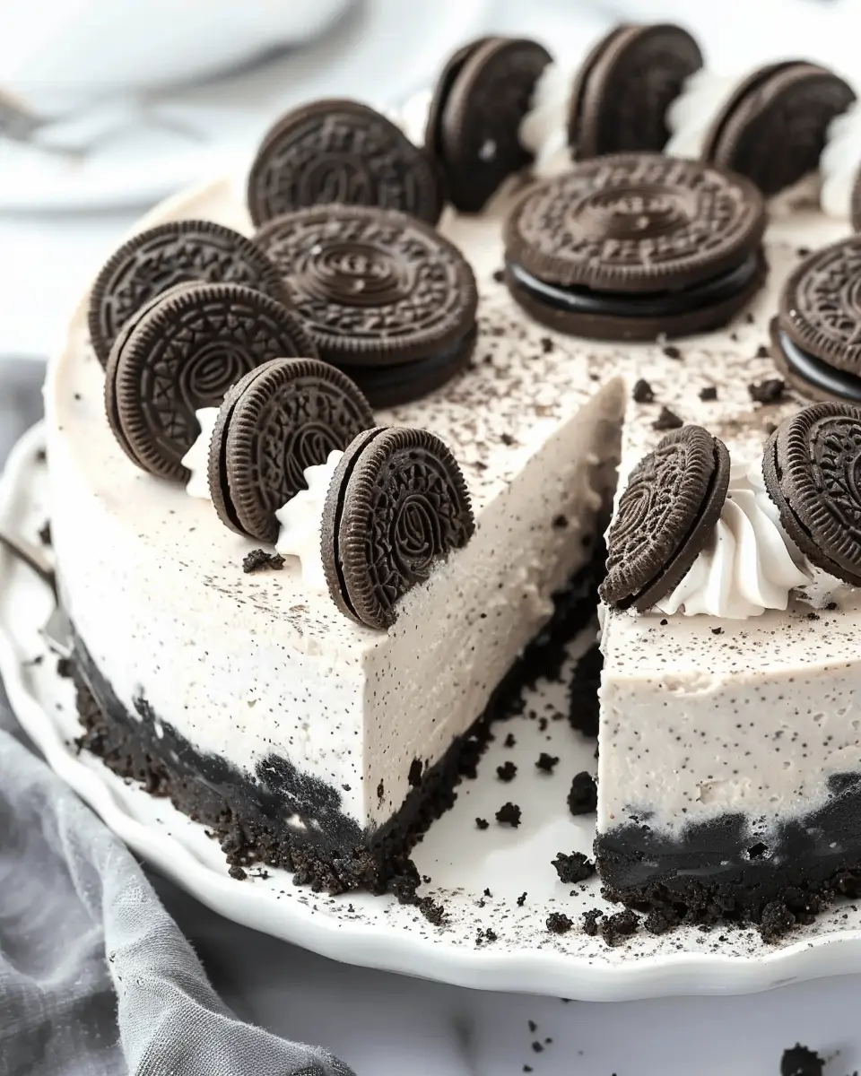 No Bake Oreo Cheesecake Recipe: The Best Indulgent Treat Ever
