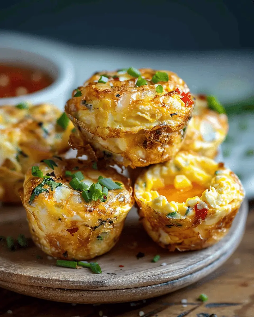 High Protein Egg Bites with Turkey Bacon for Easy Meal Prep