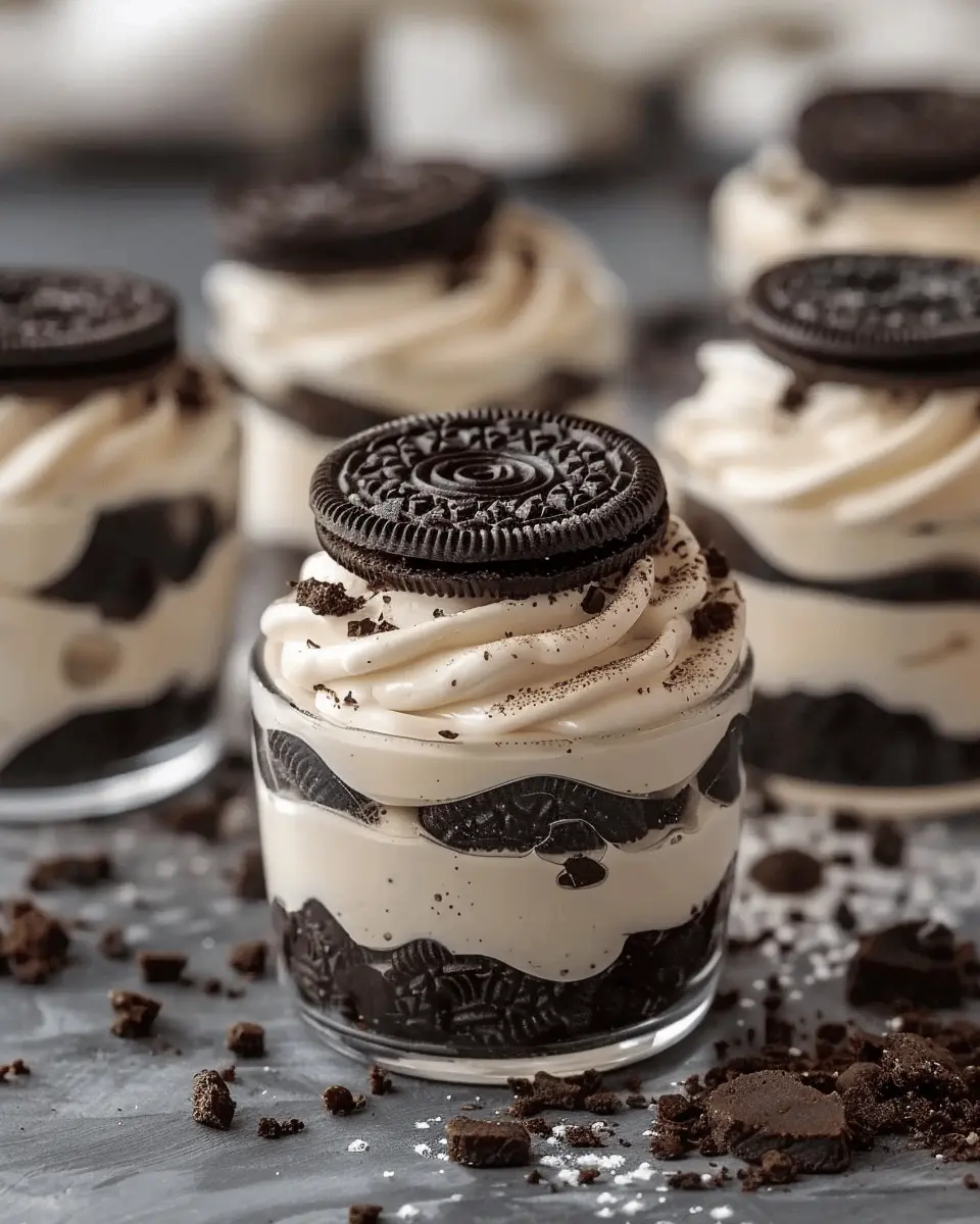Oreo Dessert Cups: Easy Indulgence for Any Sweet Tooth