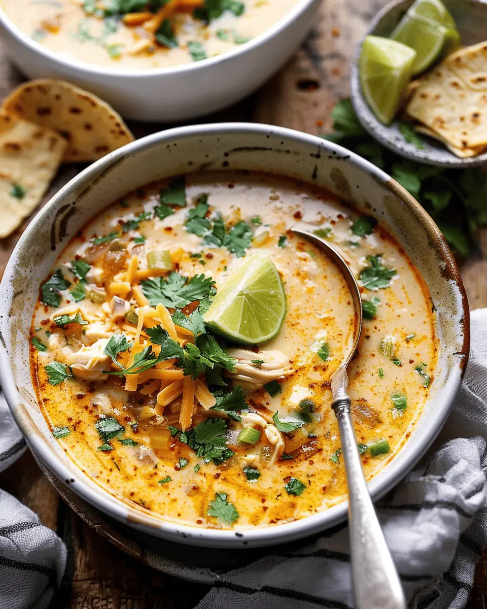 Creamy Chicken Tortilla Soup: The Best Comfort Food Delight