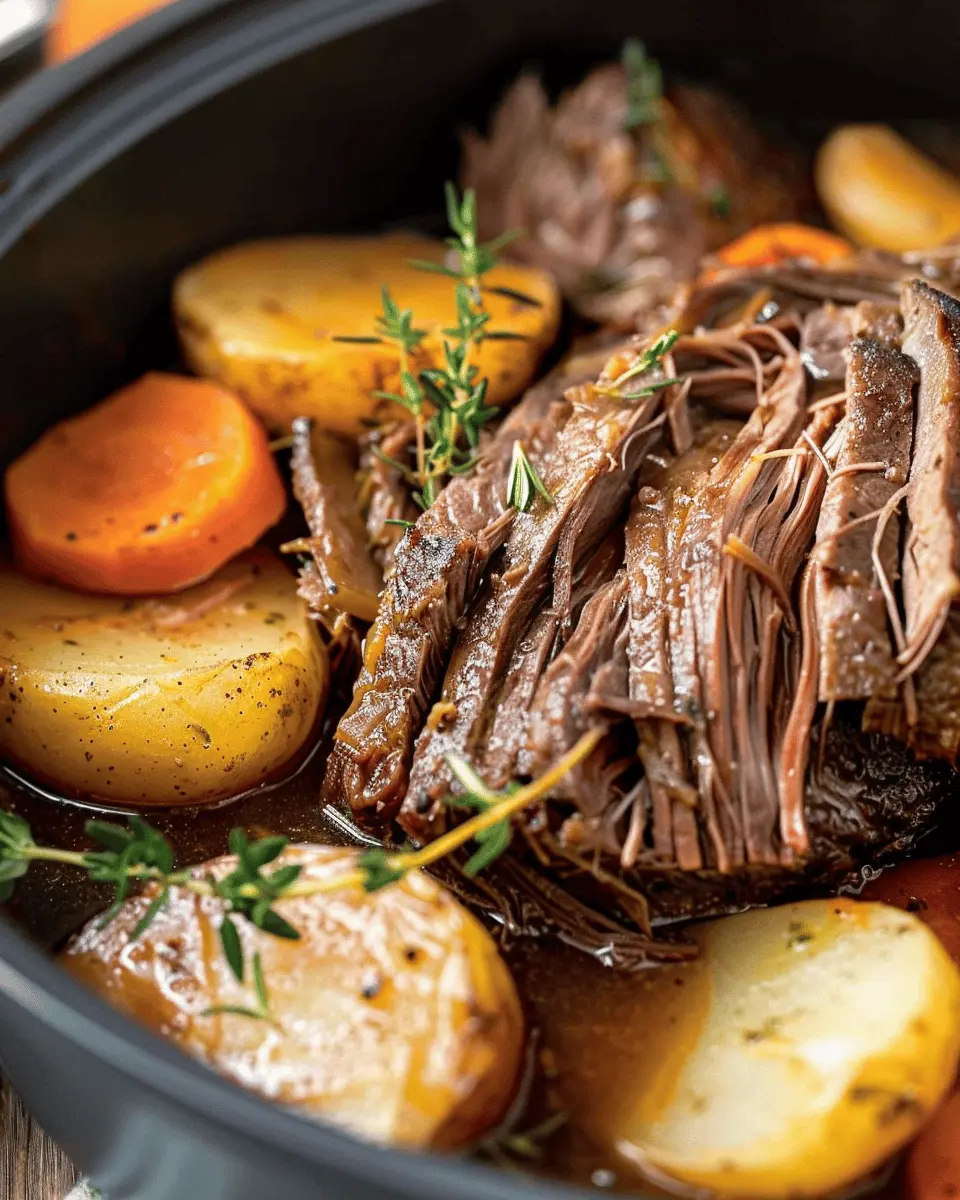 Slow Cooker Pot Roast: Juicy Comfort Food Made Easy