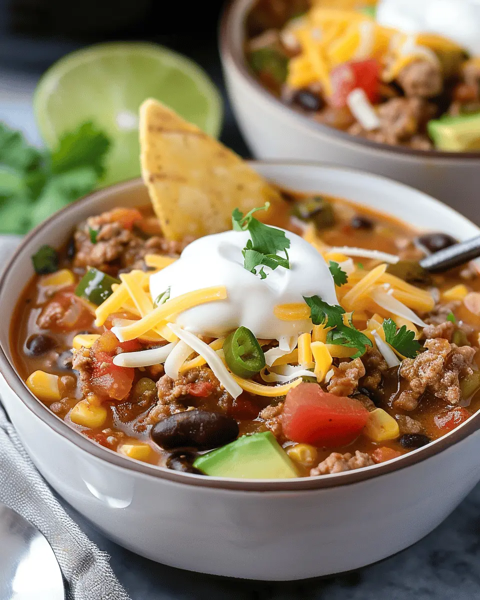 Dump and Go Crockpot Taco Soup: Easy Family-Friendly Recipe