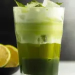 Layered Matcha Lemonade