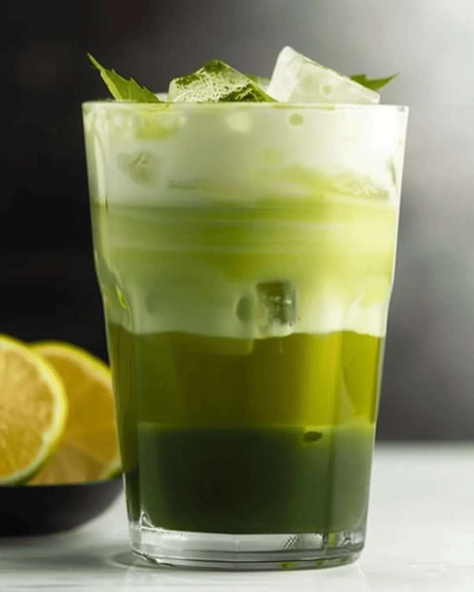 Layered Matcha Lemonade: A Refreshingly Easy Summer Drink