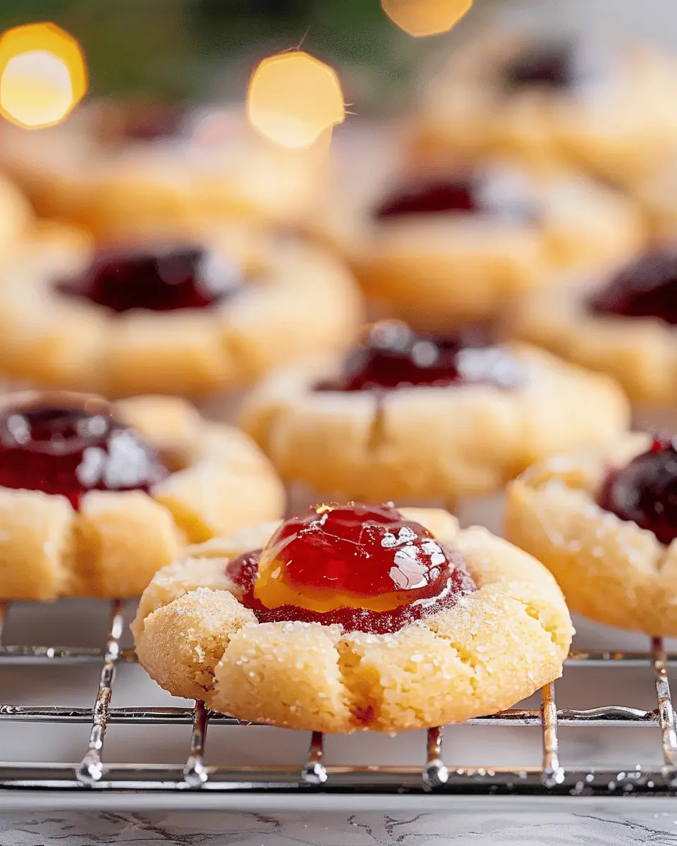Best Christmas Thumbprint Cookies Recipe for Festive Joy