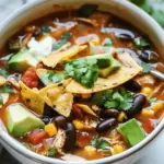 Crockpot Chicken Tortilla Soup
