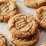 Thick and Chewy Peanut Butter Cookies Recipe