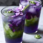 Butterfly Pea Flower Matcha Lemonade