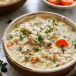 Creamy Chicken and Rice Soup