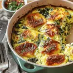 Spinach Florentine Breakfast Casserole