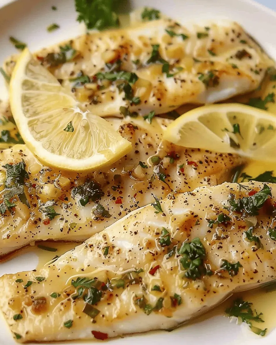 Lemon Garlic Sole Recipe: A Quick and Healthy Delight for Dinner