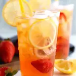 Strawberry Green Tea Lemonade