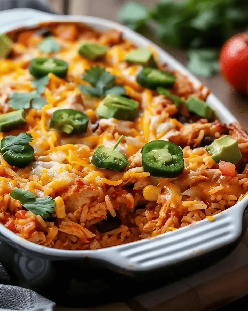 Easy Chicken Enchilada Rice Casserole: Your New Family Favorite