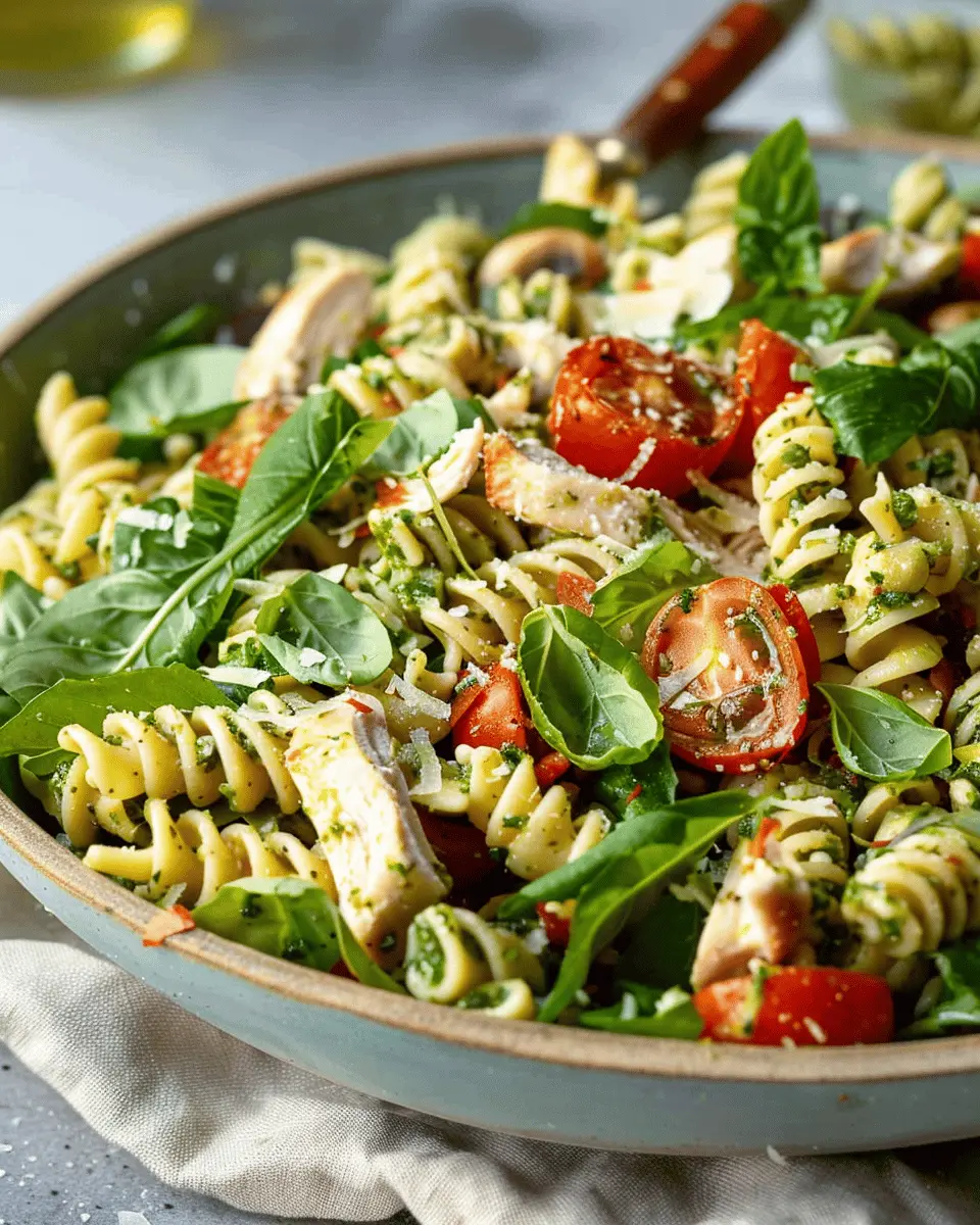 Easy Chicken Pesto Pasta Salad: A Fresh Twist for Home Cooks