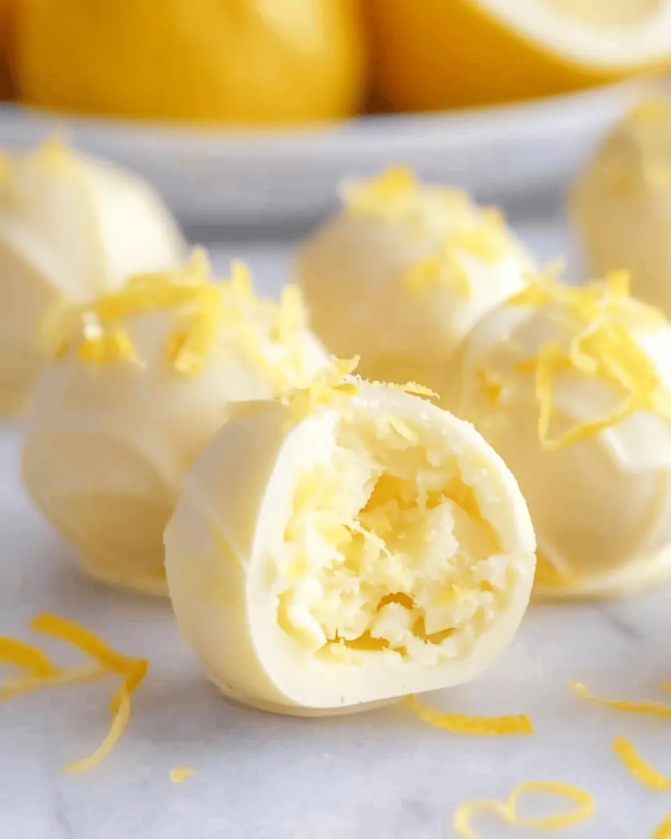 Creamy Lemon Truffles Recipe: Indulgent Treats for Every Occasion