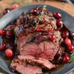 Cranberry Balsamic Roast Beef