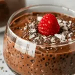 High Protein Chocolate Chia Pudding