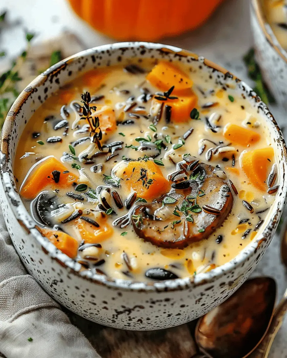 Autumn Wild Rice Soup: The Best Cozy Comfort Food Recipe