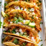 20 Minute Mini Baked Chicken Tacos