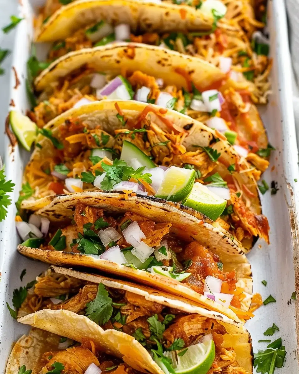 20 Minute Mini Baked Chicken Tacos: Easy & Delicious Family Favorite