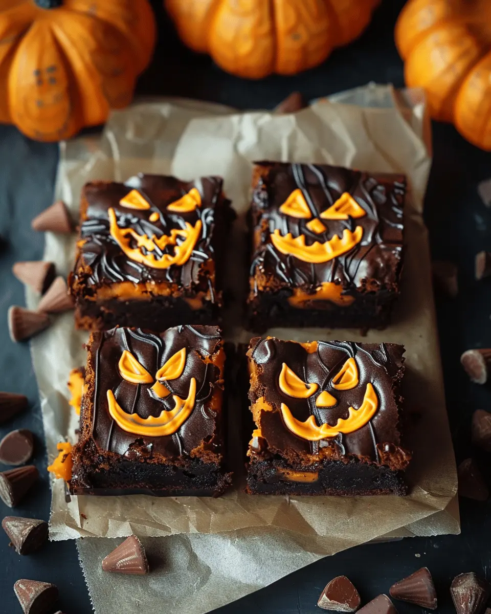 Jack-O’-Lantern Brownies: Easy Spooky Treats for Fall Fun