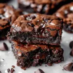 The BEST Fudgy Chewy Brookies
