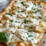 Chicken Alfredo Flatbread