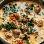 Keto Tuscan Sausage Soup