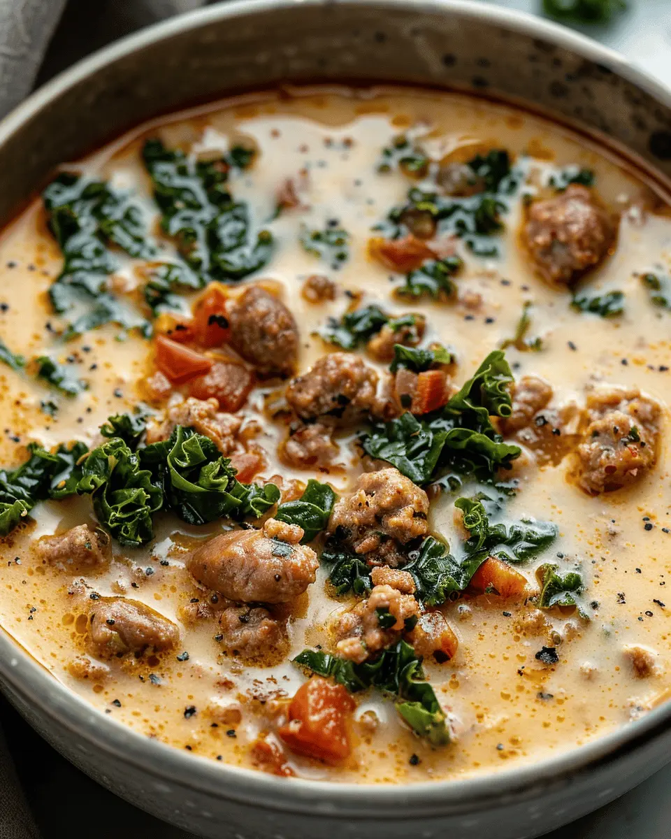 Keto Tuscan Sausage Soup: A Hearty, Comforting Delight for All