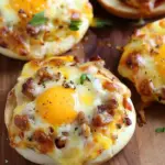 English Muffin Breakfast Pizza