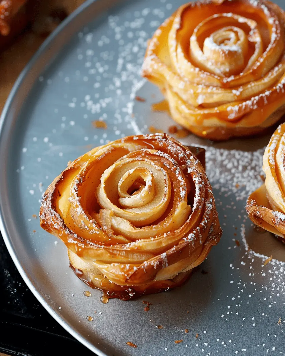 Baked Apple Roses: Easy Puff Pastry Recipe to Impress Guests