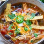 Easy Chicken Tortilla Soup