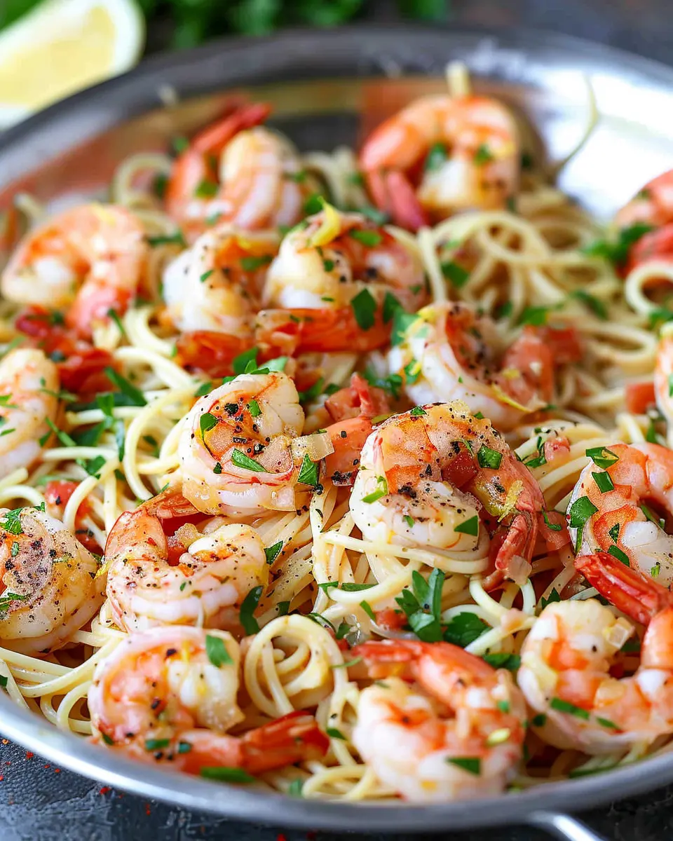 Garlicky Shrimp Pasta with Lemon: A Flavorful Twist You’ll Love