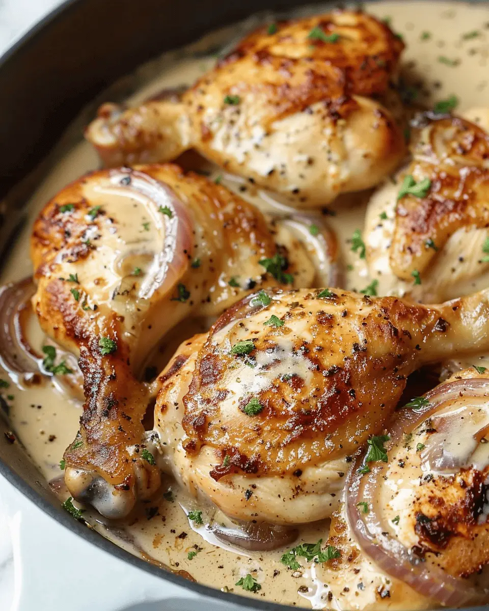 Sour Cream and Onion Chicken: Juicy Comfort Food Recipe