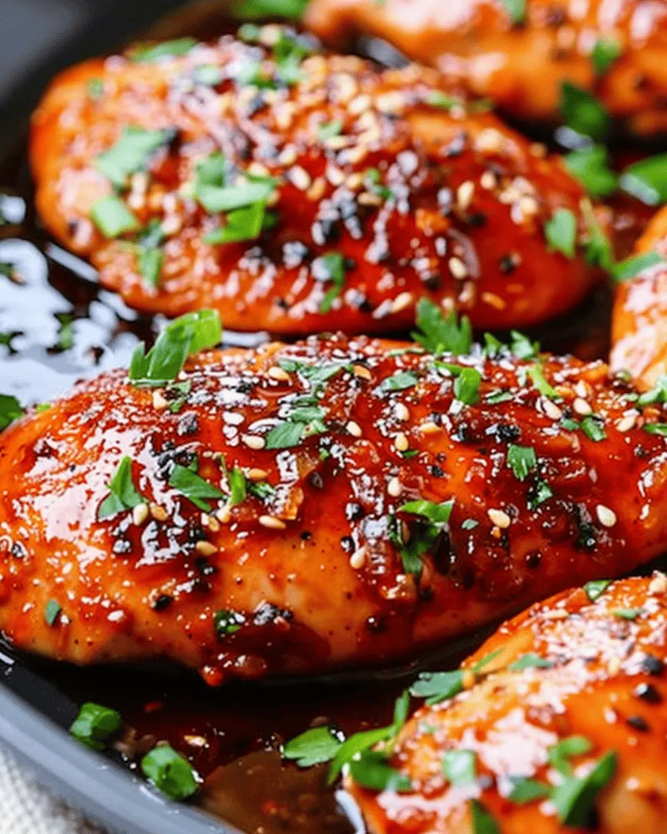 Honey Garlic Chicken Breasts: Easy Weeknight Delight Recipe