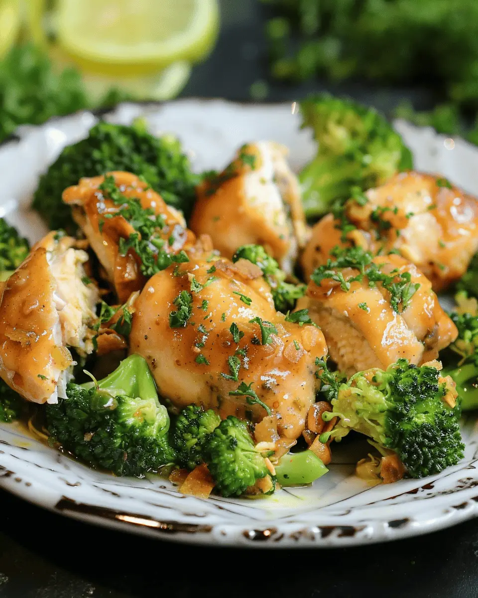 Broccoli Chicken Delight: Easy Recipe for a Healthy Feast