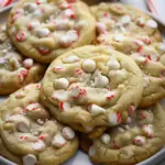 White Chocolate Peppermint Cookies