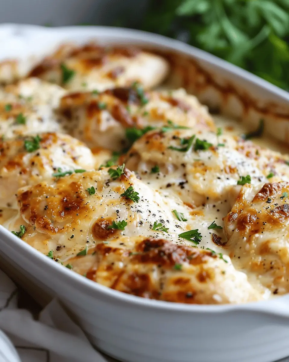 Baked Cream Cheese Chicken: Indulgent Recipe with Turkey Bacon