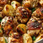 Garlic Parmesan Chicken and Potatoes