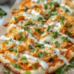 Buffalo Chicken Flatbread